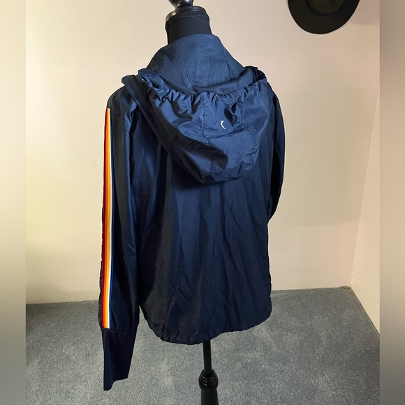 ZYIA NAVY RAINBOW BOMBER JACKET 🌈 - Picture 6 of 8